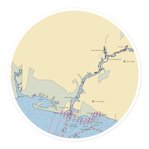 Master Marine Inc. (Bayou La Batre, AL) NOAA Chart Sticker