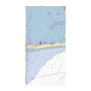 Fort Morgan Marina (Dauphin Island, AL) NOAA Chart Towel