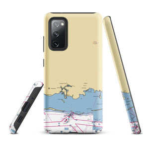 Little River Marina (Moss Point, MS) NOAA Chart Samsung Phone Case