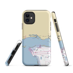 Keesler Outdoor Recreation (Biloxi, MS) NOAA Chart  Tough iPhone Case