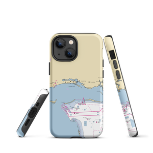 Keesler Outdoor Recreation (Biloxi, MS) NOAA Chart  Tough iPhone Case