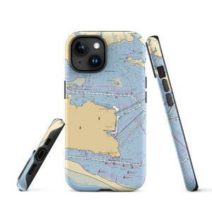 Pelican Point Marina (Biloxi, MS) NOAA Chart  Tough iPhone Case