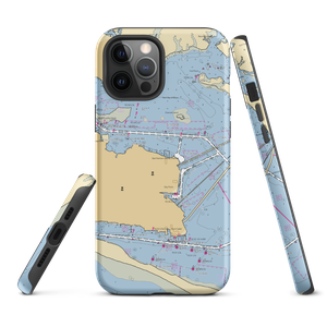 Pelican Point Marina (Biloxi, MS) NOAA Chart  Tough iPhone Case