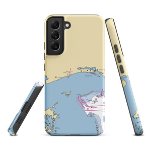 Captain's Wharf Marina (Gulfport, MS) NOAA Chart Samsung Phone Case