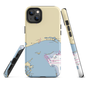 Captain's Wharf Marina (Gulfport, MS) NOAA Chart  Tough iPhone Case