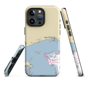 Captain's Wharf Marina (Gulfport, MS) NOAA Chart  Tough iPhone Case