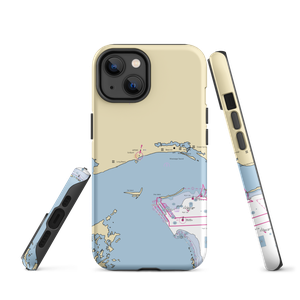 River's Bend Marina (Gulfport, MS) NOAA Chart  Tough iPhone Case