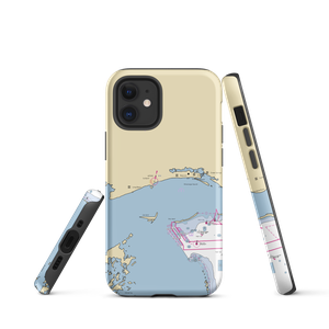 River's Bend Marina (Gulfport, MS) NOAA Chart  Tough iPhone Case