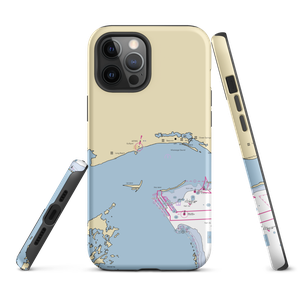 River's Bend Marina (Gulfport, MS) NOAA Chart  Tough iPhone Case