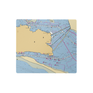 Palace Casino Marina (Biloxi, MS) NOAA Chart  Gaming Mouse Pad