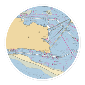 Palace Casino Marina (Biloxi, MS) NOAA Chart Sticker