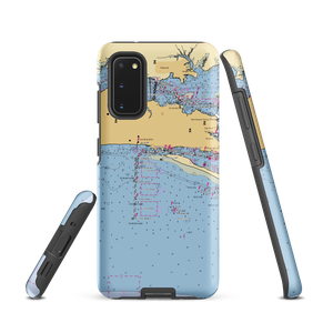 Biloxi Commercial Dock (Biloxi, MS) NOAA Chart Samsung Phone Case