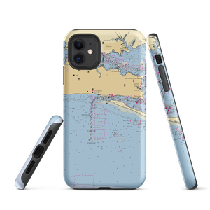 Biloxi Commercial Dock (Biloxi, MS) NOAA Chart  Tough iPhone Case