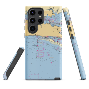 Biloxi Small Craft Harbor (Biloxi, MS) NOAA Chart Samsung Phone Case