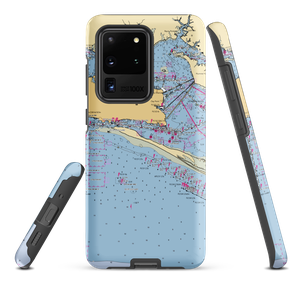 Biloxi Schooner Pier (Biloxi, MS) NOAA Chart Samsung Phone Case