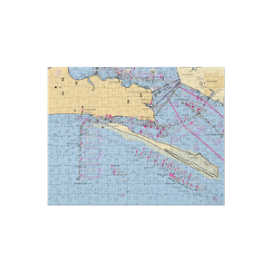 Biloxi Schooner Pier (Biloxi, MS) NOAA Chart Jigsaw Puzzle