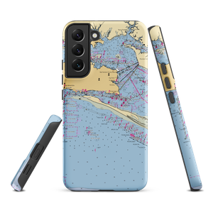 Point Cadet Marina (Biloxi, MS) NOAA Chart Samsung Phone Case