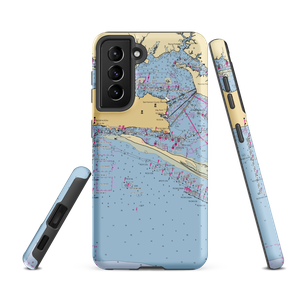 Point Cadet Marina (Biloxi, MS) NOAA Chart Samsung Phone Case