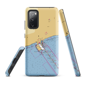 Gulfport Yacht Club (Gulfport, MS) NOAA Chart Samsung Phone Case