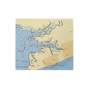 Sunset Landing Marina & Dry Storage (Pass Christian, MS) NOAA Chart  Gaming Mouse Pad