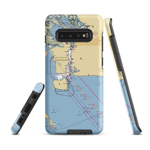 Pascagoula Inner Harbor Marina (Escatawpa, MS) NOAA Chart Samsung Phone Case