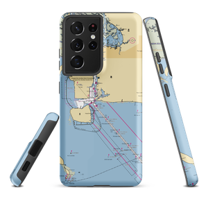 Pascagoula Inner Harbor Marina (Escatawpa, MS) NOAA Chart Samsung Phone Case