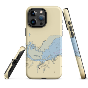 Diamondhead Marina (Diamondhead, MS) NOAA Chart  Tough iPhone Case