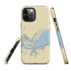 Diamondhead Marina (Diamondhead, MS) NOAA Chart  Tough iPhone Case