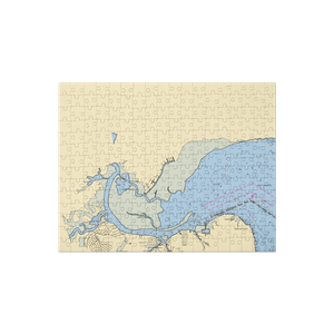 Diamondhead Marina (Diamondhead, MS) NOAA Chart Jigsaw Puzzle