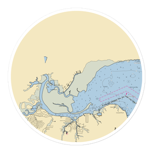 Diamondhead Marina (Diamondhead, MS) NOAA Chart Sticker