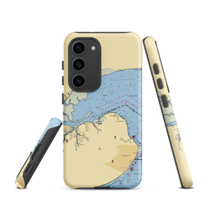 Hollywood Casino Marina (Diamondhead, MS) NOAA Chart Samsung Phone Case