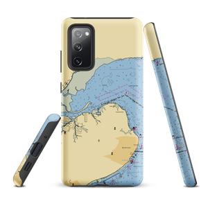 Hollywood Casino Marina (Diamondhead, MS) NOAA Chart Samsung Phone Case