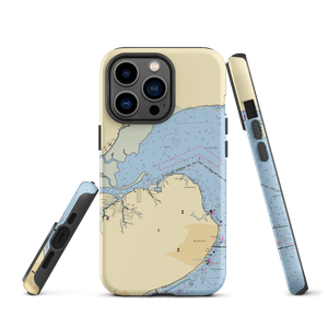 Hollywood Casino Marina (Diamondhead, MS) NOAA Chart  Tough iPhone Case