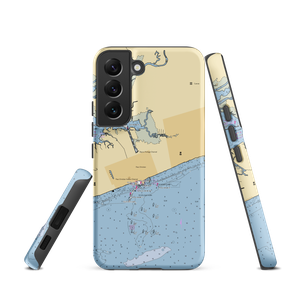 Pass Christian Yacht Works (Long Beach, MS) NOAA Chart Samsung Phone Case