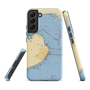 Bay-Waveland Yacht Club (Waveland, MS) NOAA Chart Samsung Phone Case