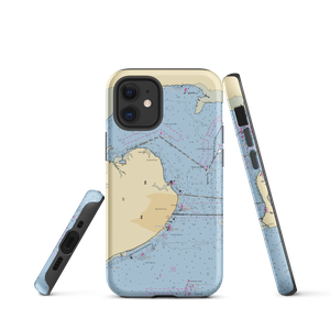 Bay-Waveland Yacht Club (Waveland, MS) NOAA Chart  Tough iPhone Case