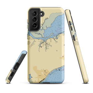 Bay Marina (Waveland, MS) NOAA Chart Samsung Phone Case