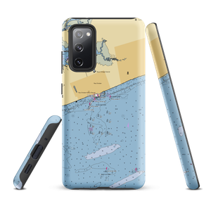 Pass Christian Harbor (Long Beach, MS) NOAA Chart Samsung Phone Case