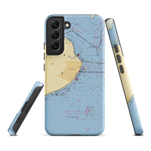 Bay Saint Louis Municipal Harbor (Waveland, MS) NOAA Chart Samsung Phone Case