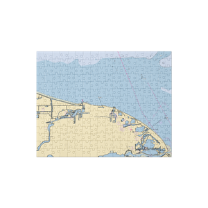 Green Cove Condominiums (Elmore, OH) NOAA Chart Jigsaw Puzzle