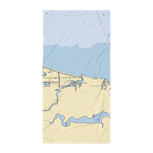 Turtle Creek Marina & Campground (Elmore, OH) NOAA Chart Towel