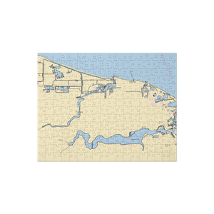 Fenwick Marina (Elmore, OH) NOAA Chart Jigsaw Puzzle