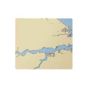 Portage View (Lacarne, OH) NOAA Chart  Gaming Mouse Pad