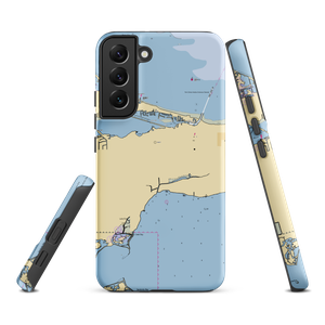 Erie islands Resort and Marina (Lacarne, OH) NOAA Chart Samsung Phone Case