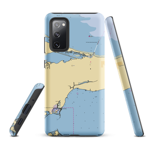 Erie islands Resort and Marina (Lacarne, OH) NOAA Chart Samsung Phone Case