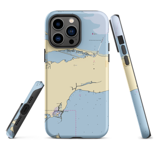 Erie islands Resort and Marina (Lacarne, OH) NOAA Chart  Tough iPhone Case