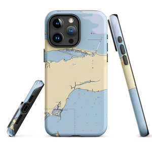 Erie islands Resort and Marina (Lacarne, OH) NOAA Chart  Tough iPhone Case