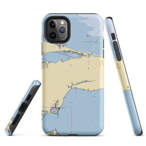 Erie islands Resort and Marina (Lacarne, OH) NOAA Chart  Tough iPhone Case