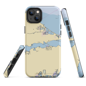 Johnny's Resort Marina (Lacarne, OH) NOAA Chart  Tough iPhone Case