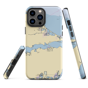 Portage Cove Marina (Lacarne, OH) NOAA Chart  Tough iPhone Case